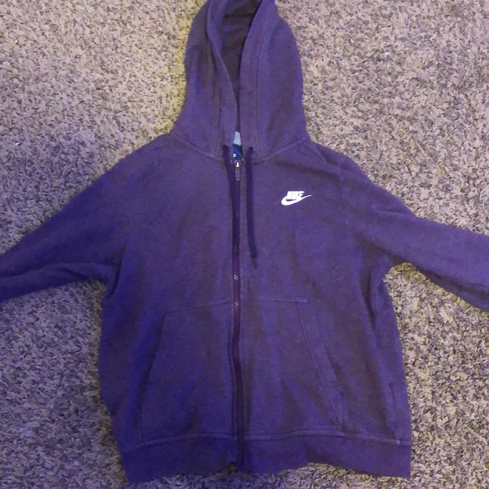 Purple Nike Zip-up (Medium)